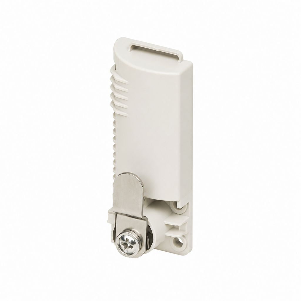Schranktür Softclose Türdämpfer Weiß aus ABS Kunststoff und Stahl Rechteckig 100 x 32 x 22 mm